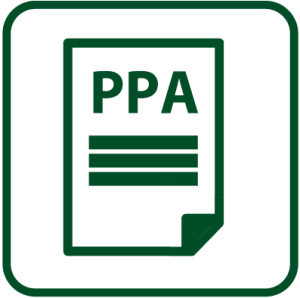 PPA contract document icon